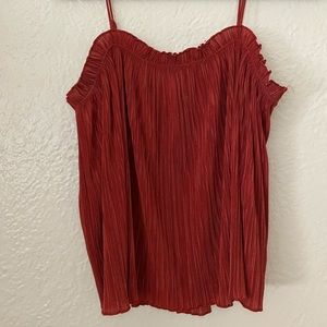 Textured tank top